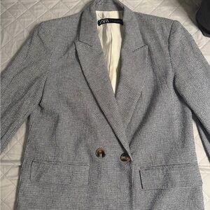 Zara Gray Trendy Blazer